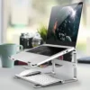 Aluminium Laptop Riser Stand with Keyboard Space
