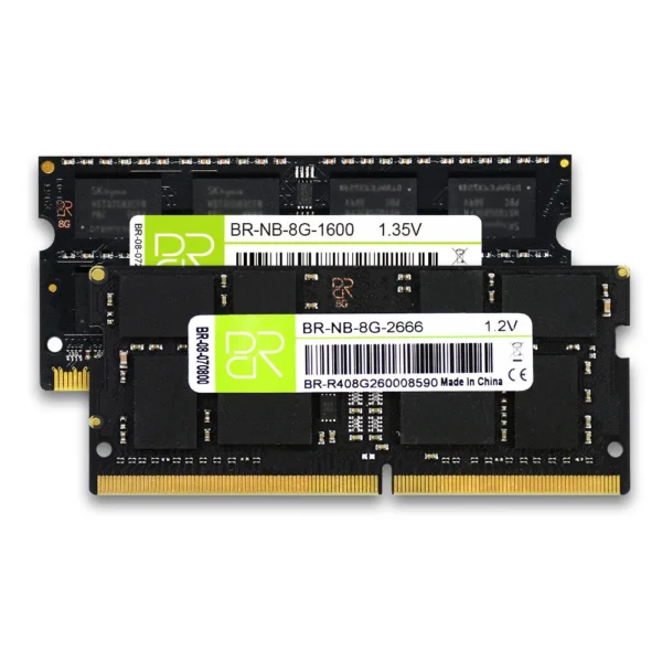 DDR4 / DDR3 Laptop SODIMM Memory 4GB–32GB