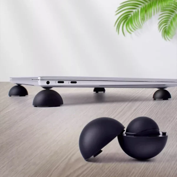Mini Laptop Cooling Feet (Ball Stand)