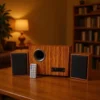 Wooden 2.1 Computer Speaker System with Bluetooth