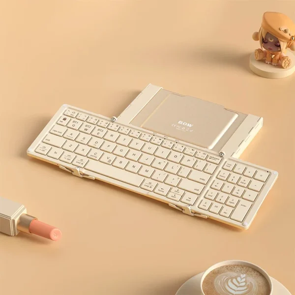 Folding Bluetooth Keyboard with Number Keys