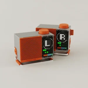 Retro Wireless Bluetooth Desktop Speaker with Display