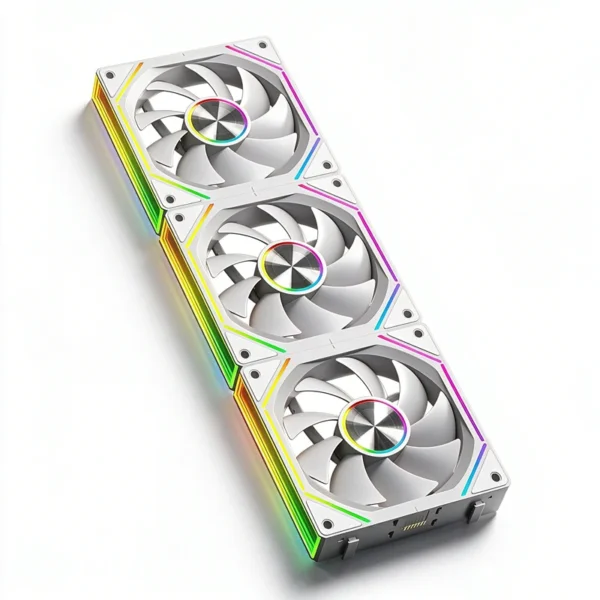 S51ae47f4978a43f1816ceef9cf818951U.webp Wireless Splice ARGB Case Fan, Temperature Control