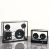 Transparent Frame Bluetooth Bookshelf Speaker