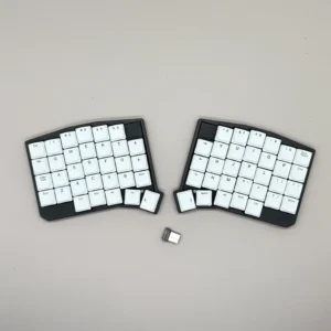 Low-Profile Wireless Split Keyboard Kit, Hot-Swap