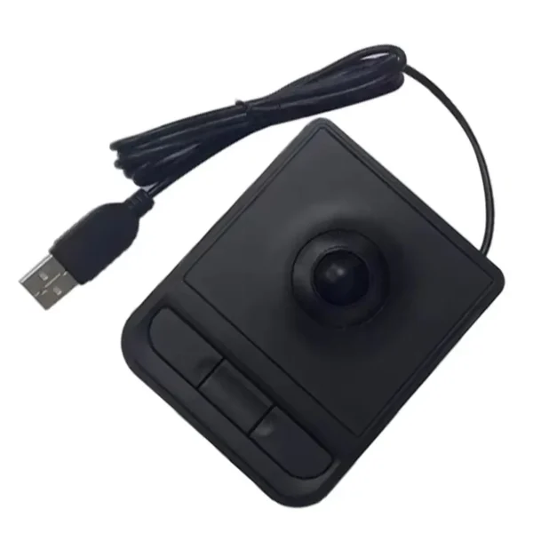 Compact USB Trackball Mouse
