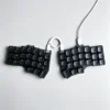 Wired Low-Profile Split Mechanical Keyboard, Aluminium Base