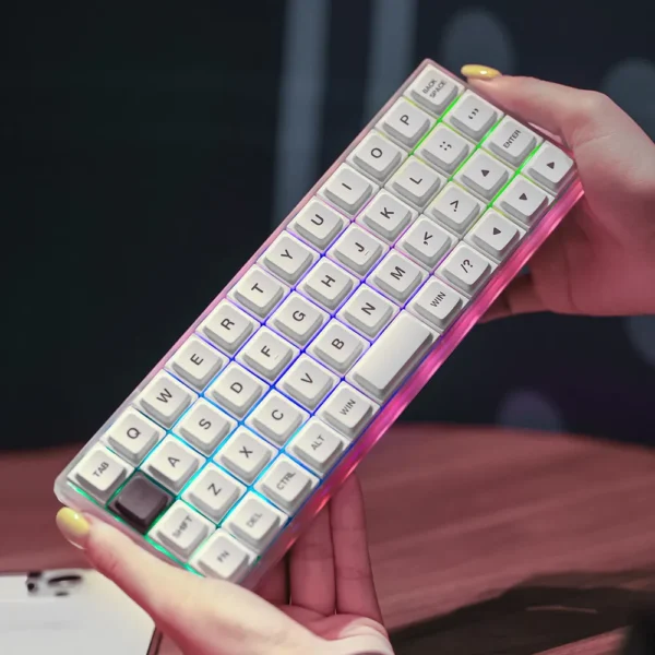 40% Aluminium Low-Profile Mechanical Keyboard, Tri-Mode