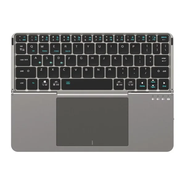 Foldable Bluetooth Keyboard Case with Touchpad