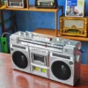 Sa2c6cbd6f397465d8ce838f10d117c28A.webp Retro Boombox with Cassette, FM Radio & Bluetooth