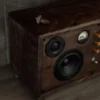 Handmade Solid Walnut Bluetooth Speaker, 4" Bass