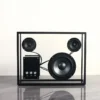 Transparent Frame Bluetooth Bookshelf Speaker